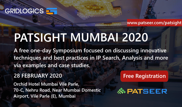 PatSight Mumbai – IP Symposium by Gridlogics