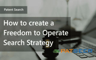 Freedom to Operate Search Strategy