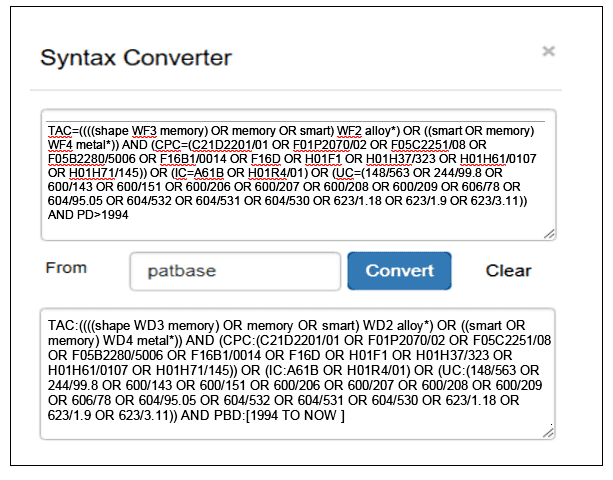 Syntax Converter