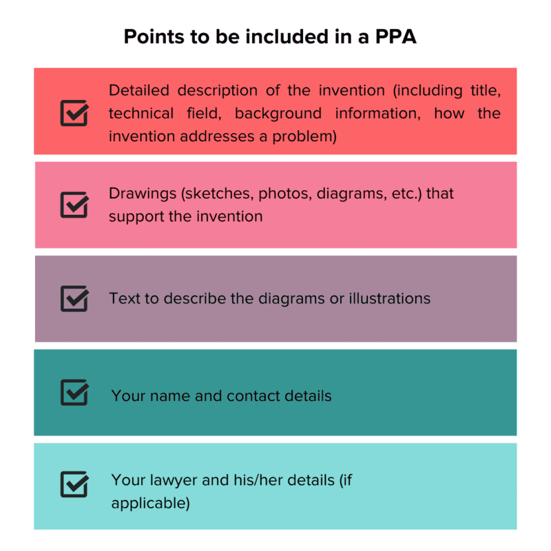 Tips on what to include in a PPA