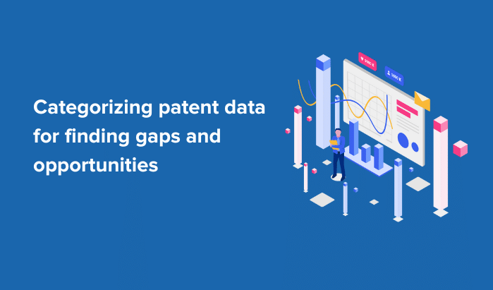 Categorizing patent data for finding gaps and opportunities