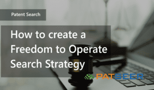 Freedom to Operate Search Strategy