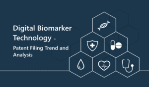 Global patent filing trend analysis of the key companies in digital biomarker technology