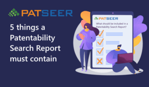 5 things a Patentability Search Report must contain